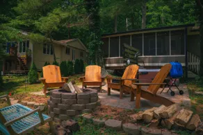 Cozy Cabin on Lake Front With Hot tub Firepit - Image 4