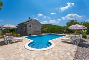Villa Lugareva with 52 sqm private pool, 4 bedrooms, 4 bathrooms, summer kitchen, traditional environment, playground - Image 3