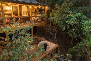 Log Cabin with Mountain View and Privacy - Image 2