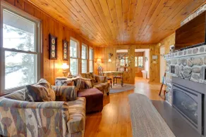 Cozy Lakefront Cabin w/ Indoor Gas Fireplace! - Image 4