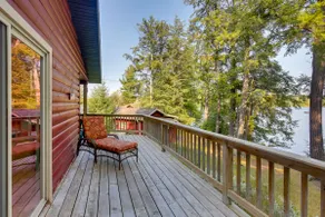 Waterfront Mercer Cabin w/ Wraparound Porch! - Image 3