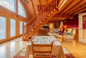 Lakeside Log Cabin w/Games, Dock & Hot Tub - Image 3