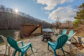 Lakeside Log Cabin w/Games, Dock & Hot Tub - Image 4