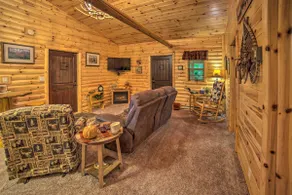 Updated Manistique Log Cabin, Yard & Fire Pit - Image 4