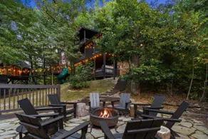 TreeHouse Vibe • Slide, HotTub, FirePit, Fun Games - Image 5