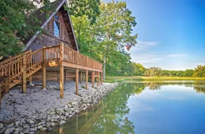 Lakefront A-Frame Cabin with Community Perks - Image 2