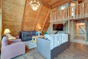 Lakefront A-Frame Cabin with Community Perks - Image 4