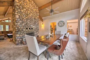 Wooded Yard, Gas Grill: Lush Pinetop Retreat - Image 5
