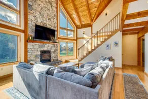 Spacious & Secluded Forksville Home: Fire Pit - Image 4