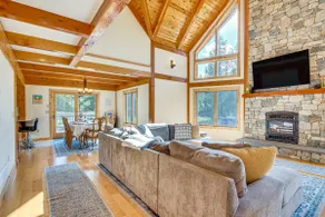 Spacious & Secluded Forksville Home: Fire Pit - Image 3