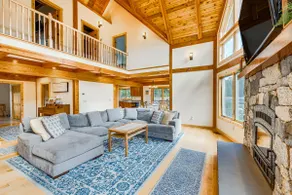 Spacious & Secluded Forksville Home: Fire Pit - Image 5