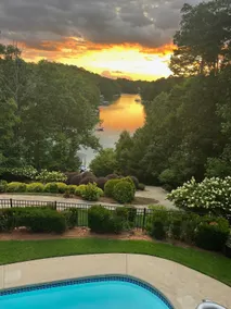 Peninsula Sunset View of Keowee - Image 2
