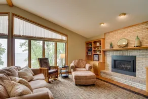 Sandy Beach Family Getaway w/ Fire Pit & Deck! - Image 3
