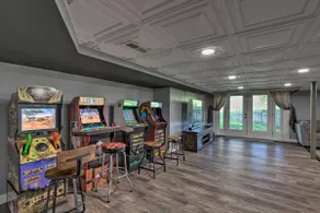Relax Fireside: Burnsville Gem w/ Game Room & Deck - Image 2