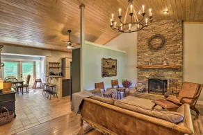 Relax Fireside: Burnsville Gem w/ Game Room & Deck - Image 4