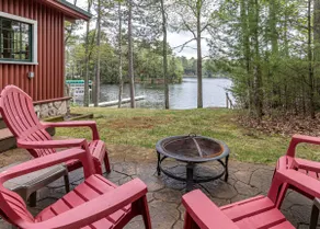 Spacious lakefront home on Little Saint Germain Lake with dock and fire pit! - Image 2