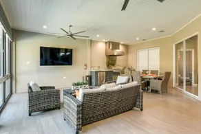 Backyard oasis w/ pool, sauna & fire pit - Image 2