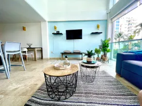 2 STORY APARTMENT, POOL VIEW. 50 mts from THE SEA - Image 4