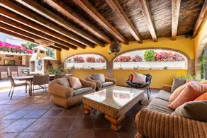 Rustic Spanish Villa Saltwater Pool - Image 3