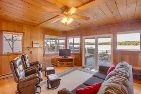 Charming Lakefront Cabin w/ Deck & Fire Pit! - Image 3