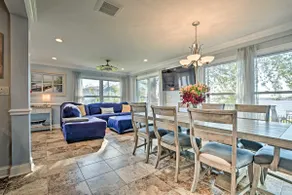 Lakefront Home w/ Game Room, Theater & Dock! - Image 3