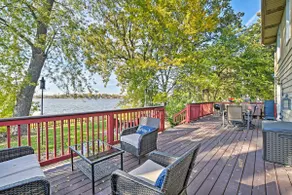 Lakefront Home w/ Game Room, Theater & Dock! - Image 2