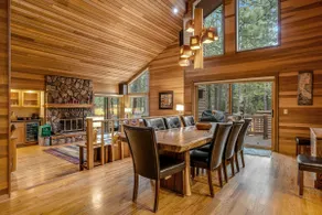 Forested getaway with kitchen, stone fireplace, po - Image 3
