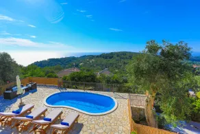 Villa Isavros, privacy, amazing views, lovely pool, sunsets - Image 3