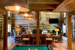 Log Cabin with Mountain Views, Hot Tub & Huge Yard - Image 3