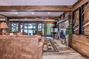 Lakefront home, dock, enclosed porch, fire pit! - Image 3