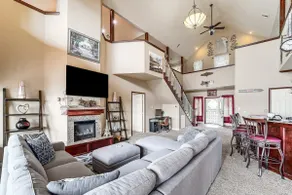 Waterfront Lake Eufaula Home: Multi-Level Balcony - Image 3