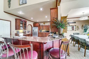 Waterfront Lake Eufaula Home: Multi-Level Balcony - Image 5