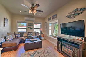 Steps to Lake! Charming Cabin: Pool Access & Decks - Image 4