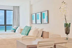 High-Floor Beachfront Flat with Two Full Beds - Image 2