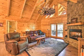 Private Cabin w/ Furnished Porch on < 3 Acres! - Image 5