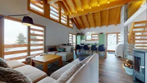 Modern chalet surrounded by nature in Vercorin - Image 2