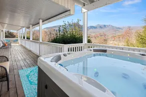 Bears Lair-Views, hot tub Resort Access sleeps 10 - Image 2