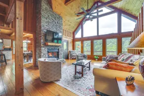 Decks & Mountain Views: Waynesville Getaway! - Image 4