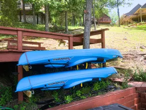 5BR Log Home w/ Hot Tub & Dock on Lake of Egypt - Image 2