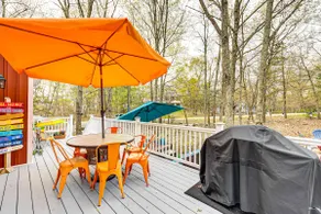 Deck, Fire Pit & Pool Access at Poconos Retreat! - Image 2