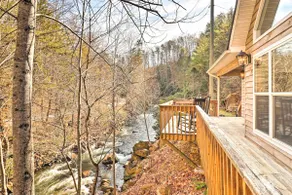 Idyllic Creekside Bryson City Gem w/ Fire Pit! - Image 2