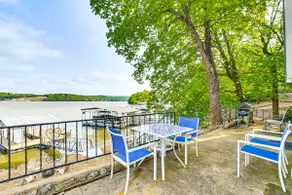 Beach + Dock! Lakefront Ozarks A-Frame Retreat - Image 3