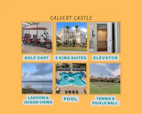 Calvert Castle, Aufzug, Golfwagen, Strand, Pool - Image 2