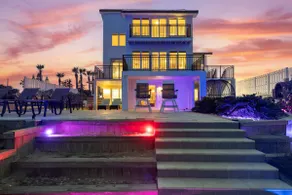 Pool, 7 Schlafzimmer, 7 Badezimmer, direkt am Meer, 4 Küchen - Image 4