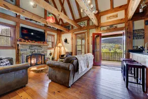 Private Luxury Cabin, Stunning Mountain Views & Hot Tub by Shenandoah - Image 3