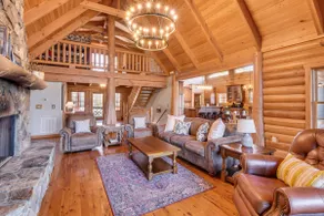 Wooded Cabin: Mtn Views, Hot Tub & 2 Decks! - Image 3
