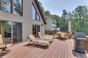 Large Deck + Resort Amenities: Lake Ariel Retreat - Image 2