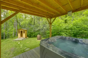 Hot Tub, Fire Pit: Waynesville Getaway Near Hiking - Image 2