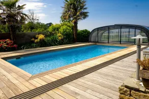 Ty goas treiz · Ty Goas Treiz Pool and view - Image 3