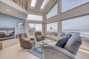 Helles, modernisiertes Apartment direkt am Meer mit Blick auf die raue Küste von Yachats! - Image 5